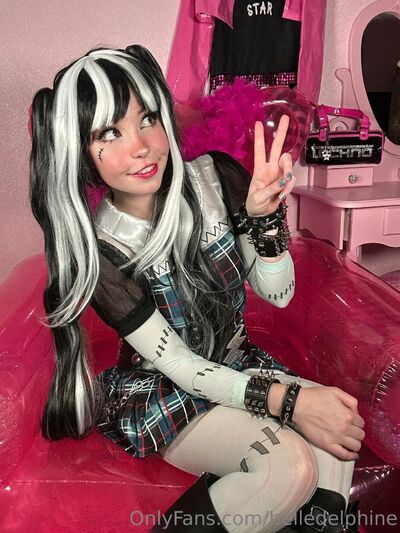 Belle Delphine Nude Frankie Stein Cosplay Onlyfans Set Leaked