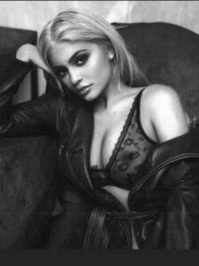 Kylie Jenner Sheer See Through Lingerie Nip Slip Set Leaked